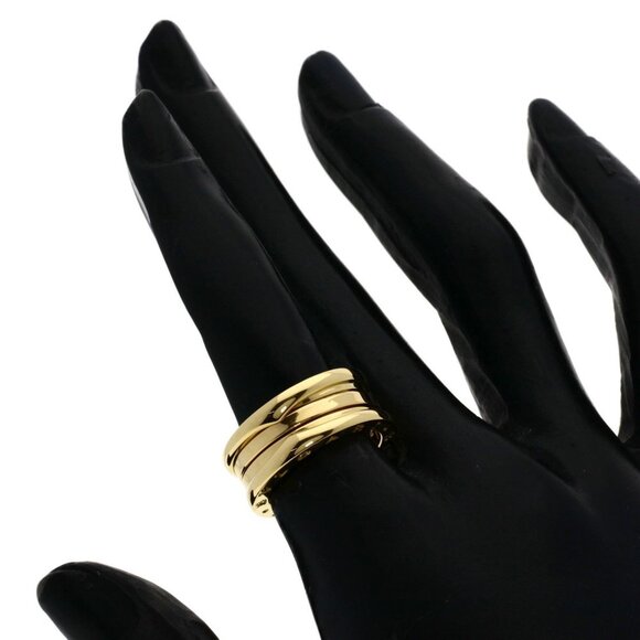 BVLGARI Yellow Gold Ring #50 - Picture 6 of 7
